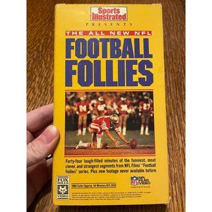 Sports Illustrated Football Follies Vintage 1986 VHS